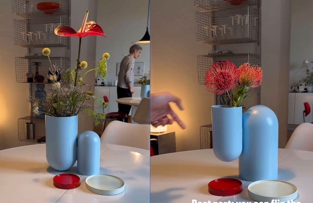 IKEA hack : voici comment réaliser un double vase ultra-design