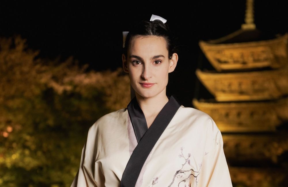 En kimono à Kyoto, Nine d’Urso célèbre l’âme du Japon