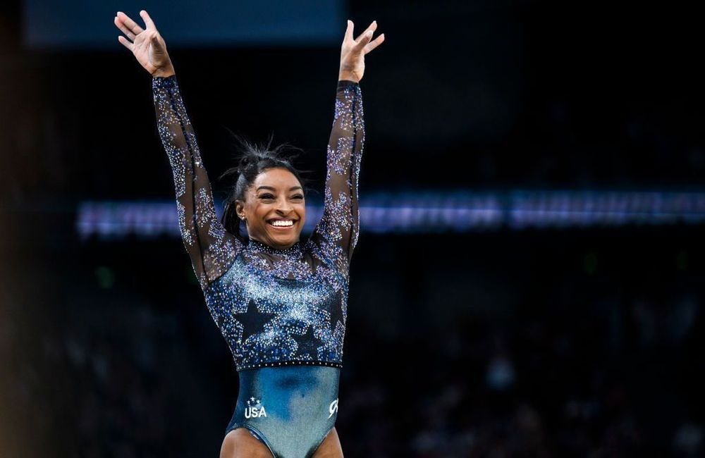 Simone Biles : son justaucorps est le plus cher de l'histoire des JO