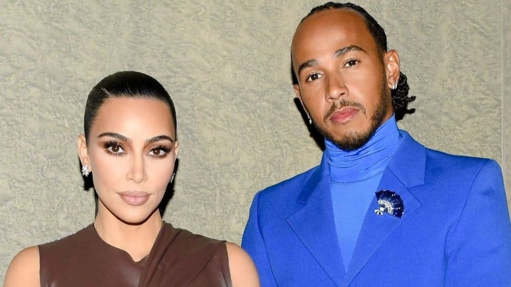 "C’est de la folie !" : Kim Kardashian s'invite dans le bolide de Lewis Hamilton et affole Instagram
