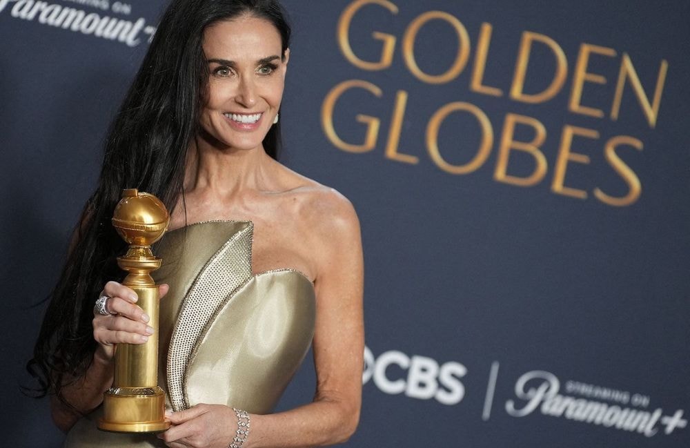 Demi Moore «  encore sous le choc » de sa victoire aux Golden Globes, elle partage sa joie
