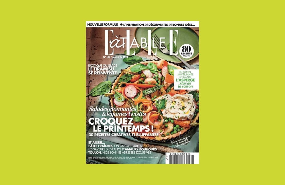 Le printemps est de retour dans la nouvelle formule de ELLE à table