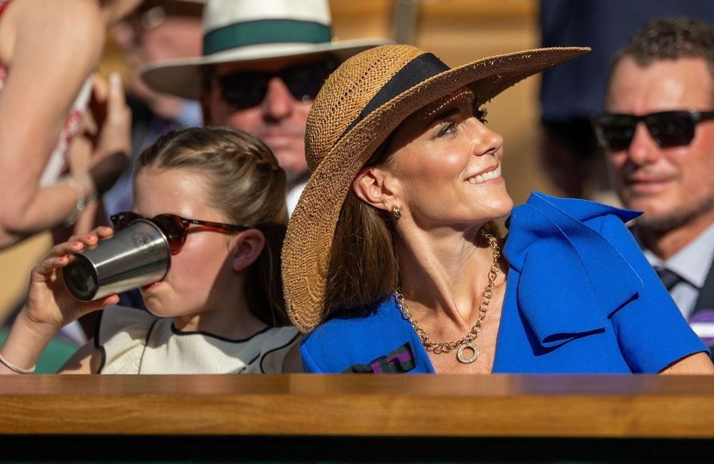La capeline en paille, l’accessoire phare et estival de Kate Middleton à Wimbledon
