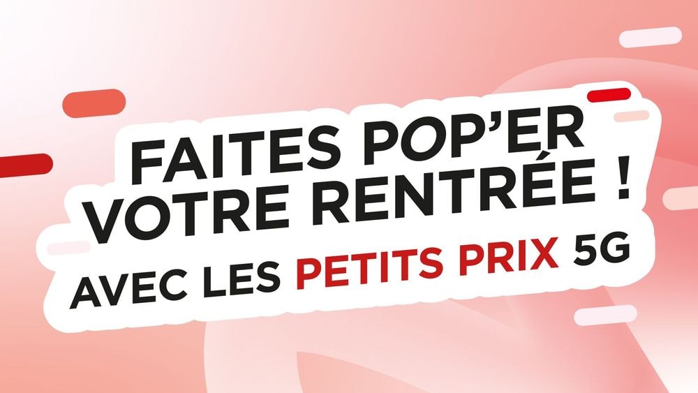 Smartphones 5G à prix mini pour la rentrée avec Free Mobile