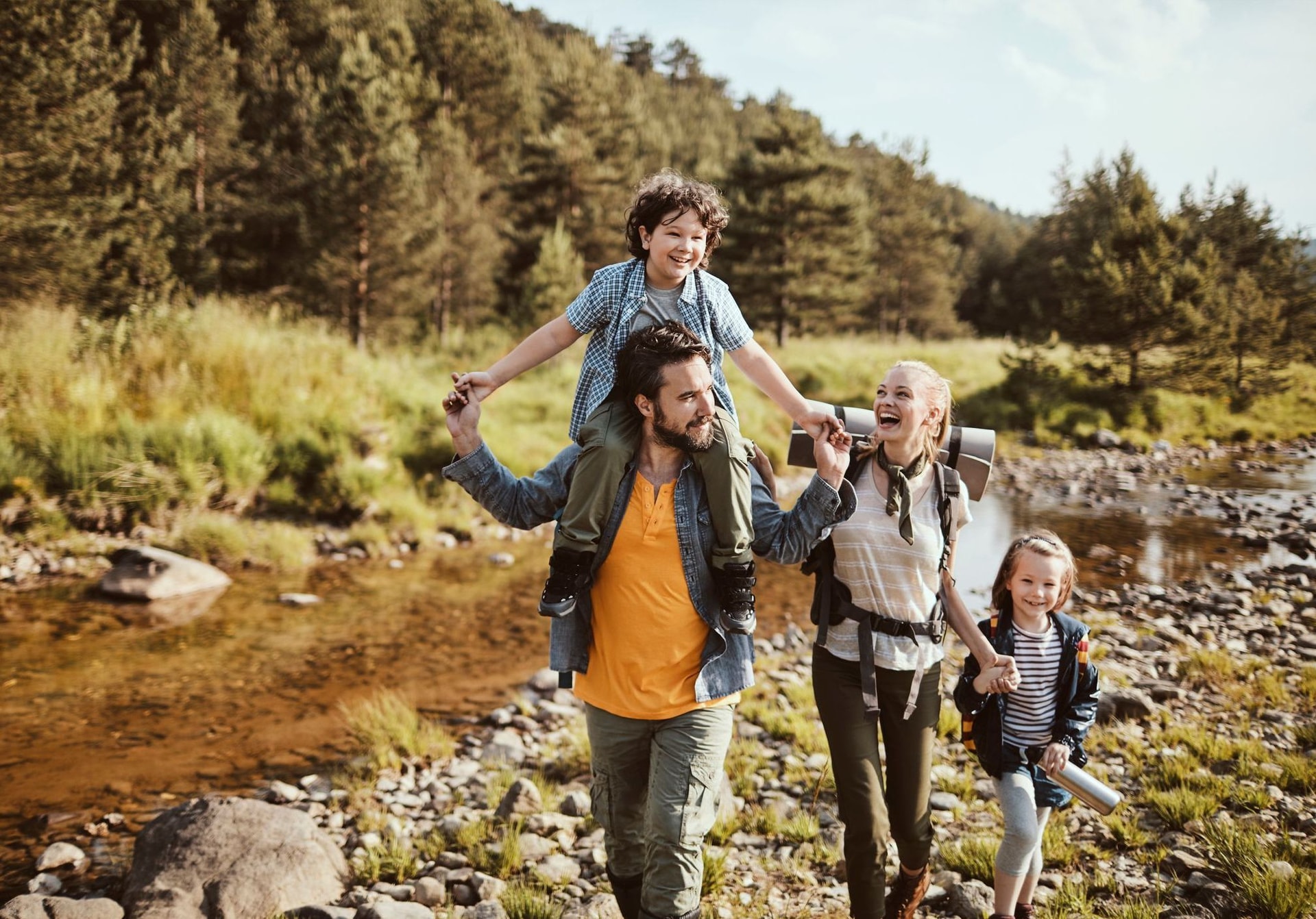 Comment randonner avec des enfants ?