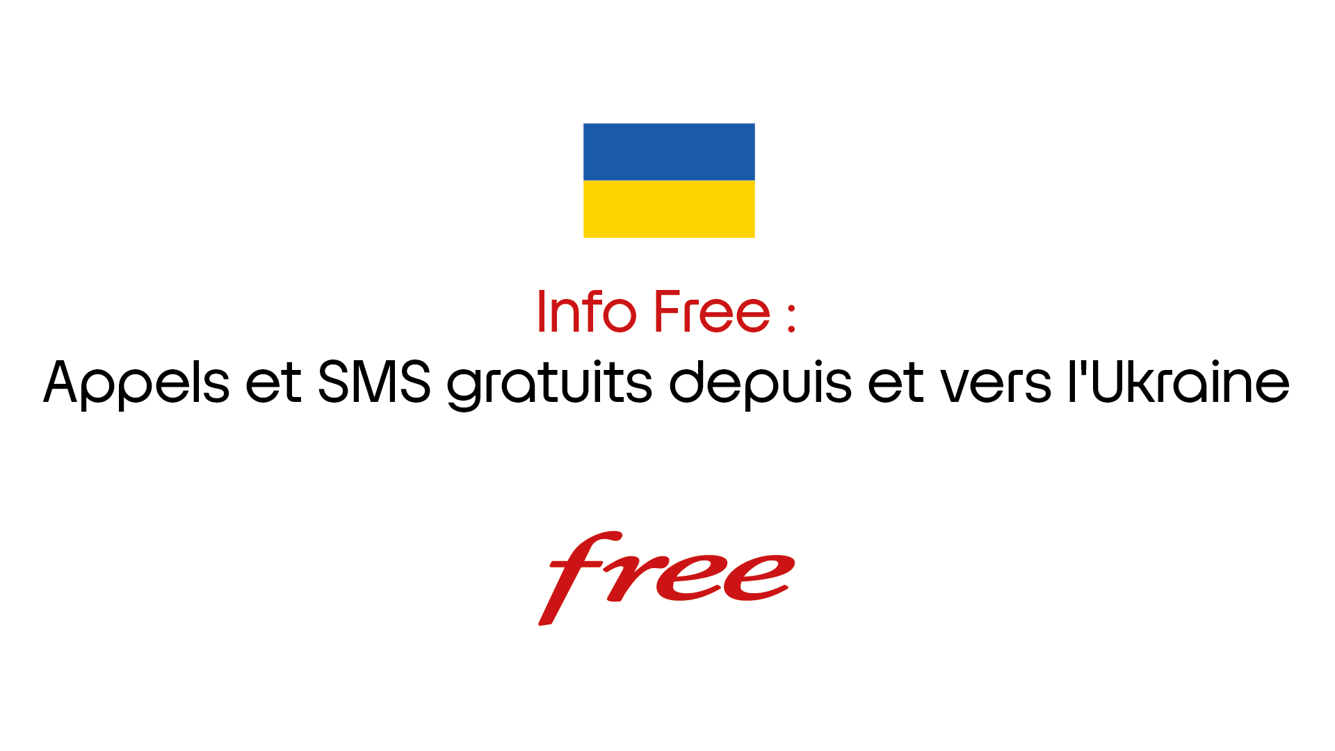 Abonnés Freebox et Mobile : les appels et SMS gratuits depuis et vers l’Ukraine