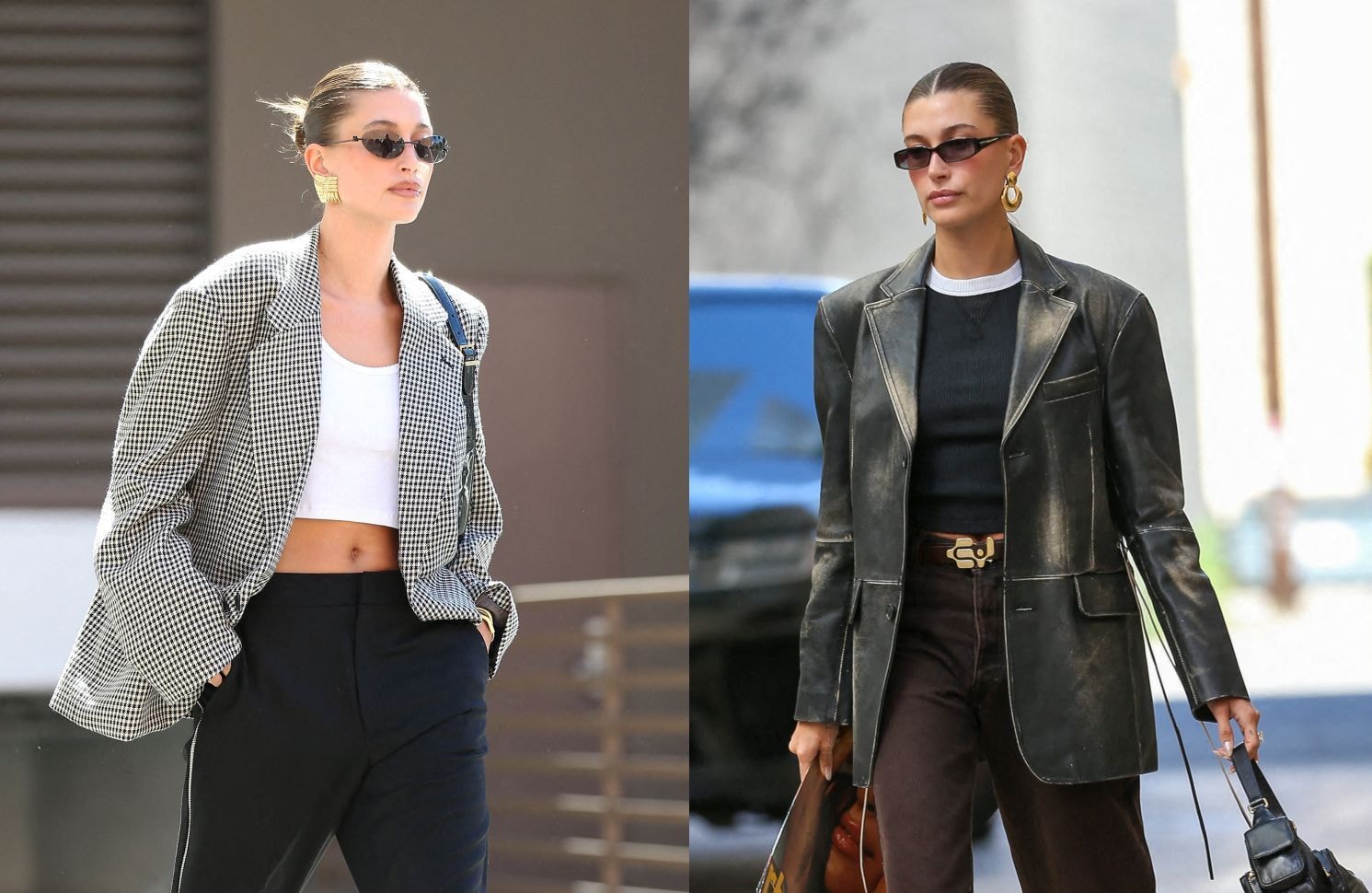 5 façons de porter les mocassins cet automne selon Hailey Bieber