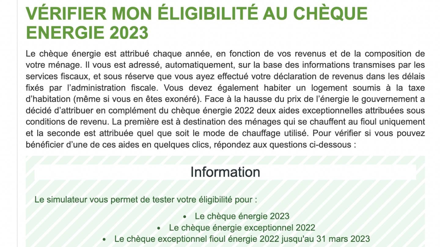 « J’ai reçu un chèque énergie en 2023, dois-je faire une demande pour le recevoir en 2024 ? »