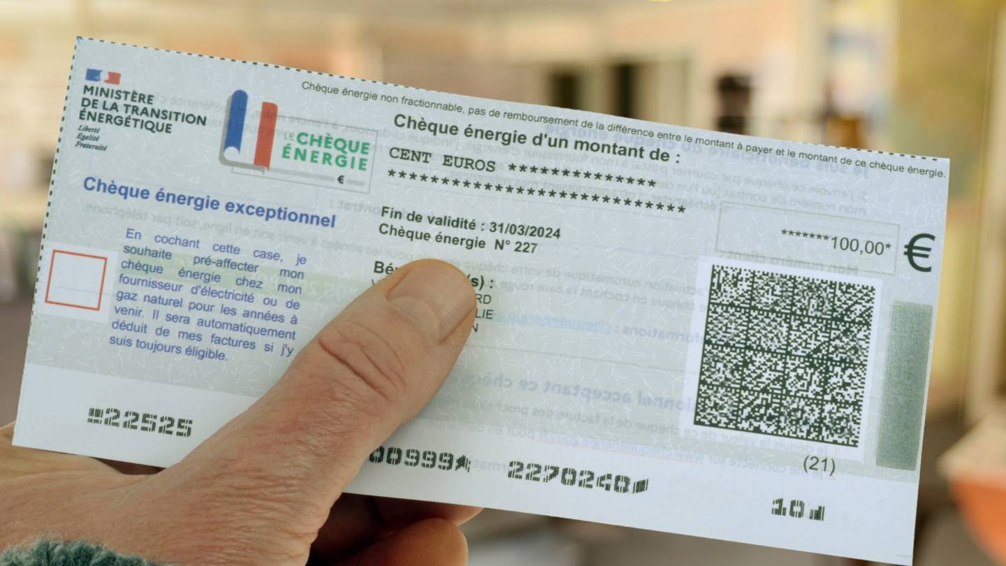 Chèque énergie : bonne nouvelle pour un million de ménages