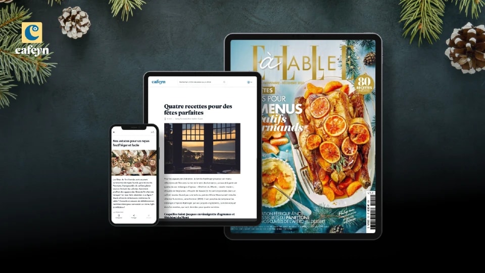 En quête d’idées pour illuminer votre Noël ou votre Nouvel An ? Avec Cafeyn, découvrez les meilleures recettes pour ravir les papilles de vos convives