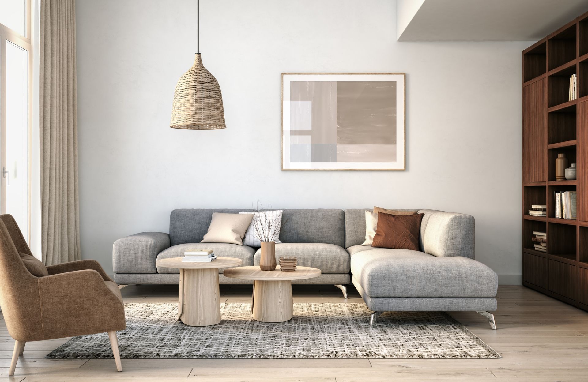Comment accessoiriser un canapé gris ?
