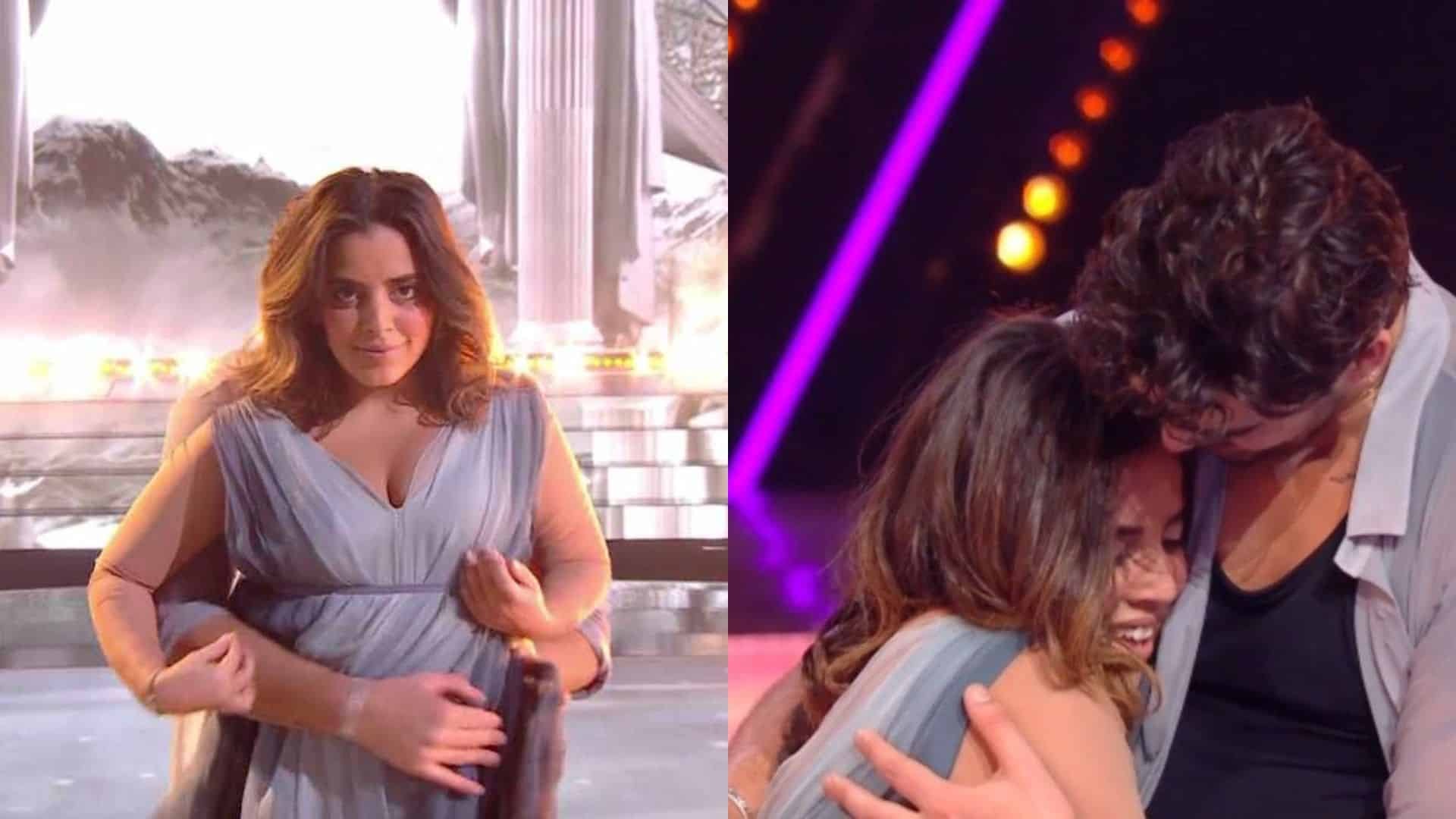 Danse avec les Stars : Inès Reg en larmes après sa prestation, voici ce qu’il s’est-il passé !