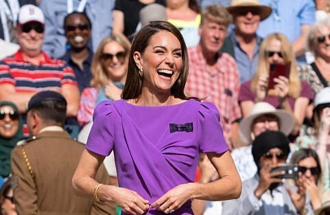 Kate Middleton à Wimbledon : la signification derrière sa robe violette