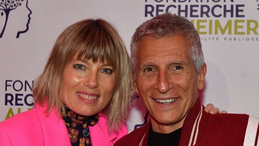 "Tous les soirs, je redécouvre ma femme", Nagui et sa blague osée sur Mélanie Page