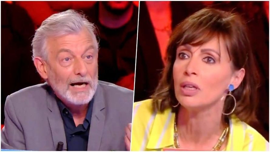 "Je porte plainte", Géraldine Maillet menace son collègue de "TPMP", Gilles Verdez : leur débat dérape en direct