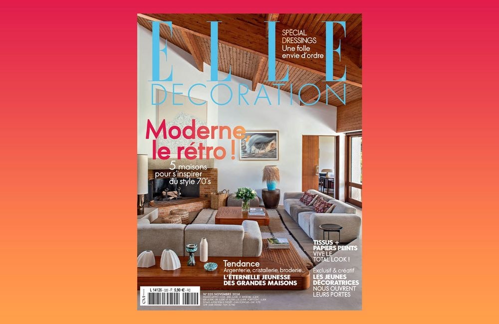 Iconiques 70's ! Le nouveau ELLE Décoration est en kiosque