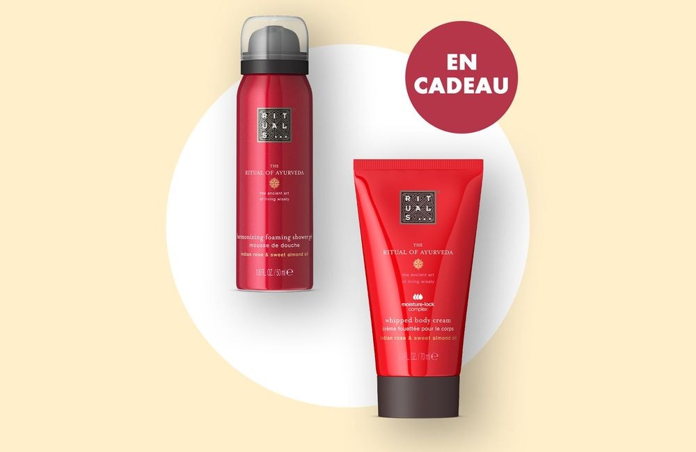 En cadeau avec votre magazine ELLE cette semaine : un soin The Ritual Of Ayurveda