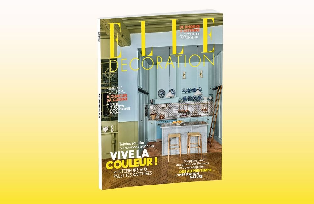 « Coopétition » et ode au printemps et à la couleur dans le nouveau ELLE Décoration