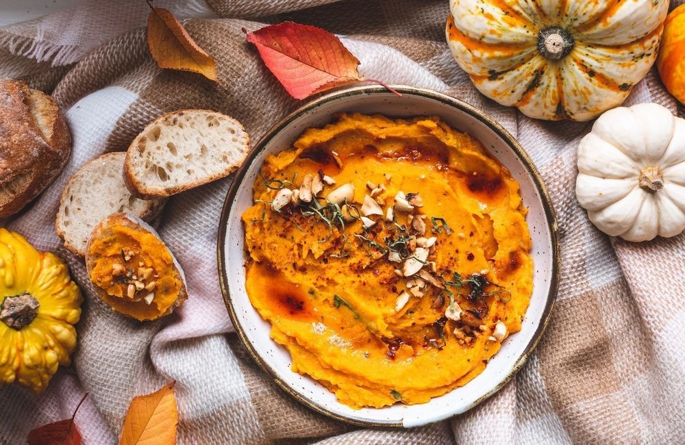 Pour un apéro d’automne, voici la recette de dip à la courge aux épices marocaines
