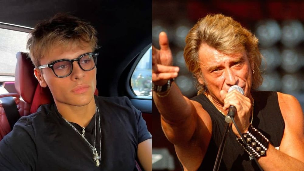 Johnny Hallyday : le Taulier est un modèle pour son petit-fils Cameron Smet, qui suit ses pas !
