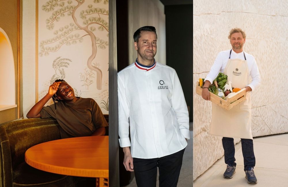 Mory Sacko, Philippe Mille et Arnaud Donckele présentent leurs recettes de chefs pour sublimer le champagne