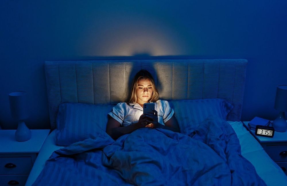 La lumière bleue du téléphone empêche-t-elle réellement de dormir ? Les experts reviennent sur leur position...
