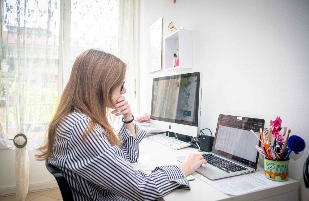 La majorité des télétravailleurs sont des femmes