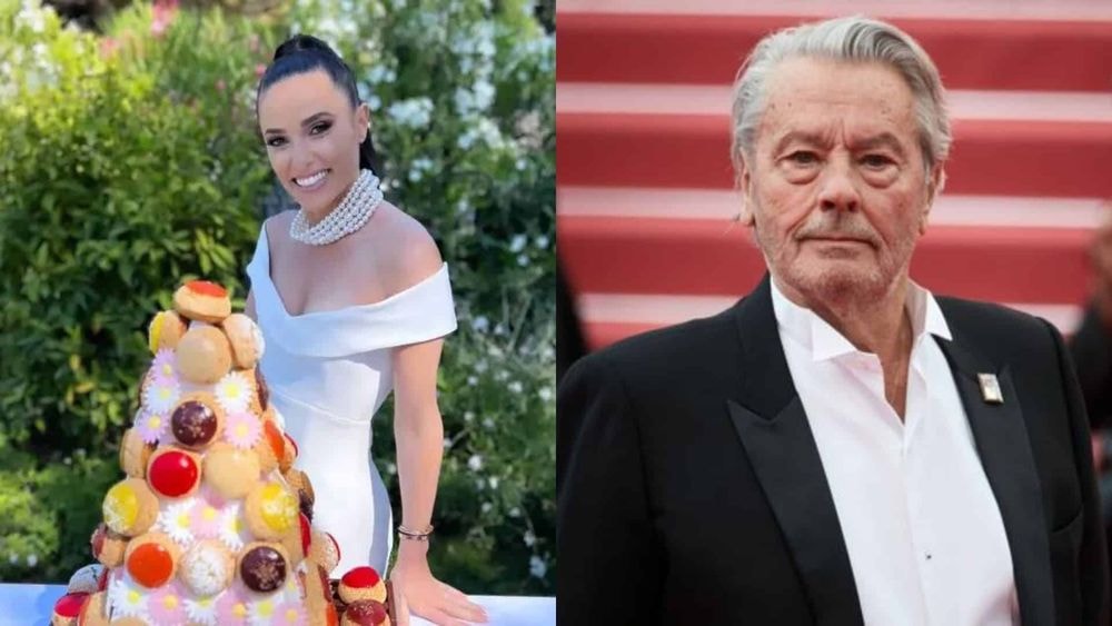 Capucine Anav : Alain Delon s’invite à son mariage, elle raconte sa drôle de péripétie !