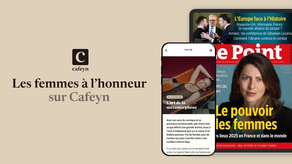 Les femmes à l’honneur sur Cafeyn