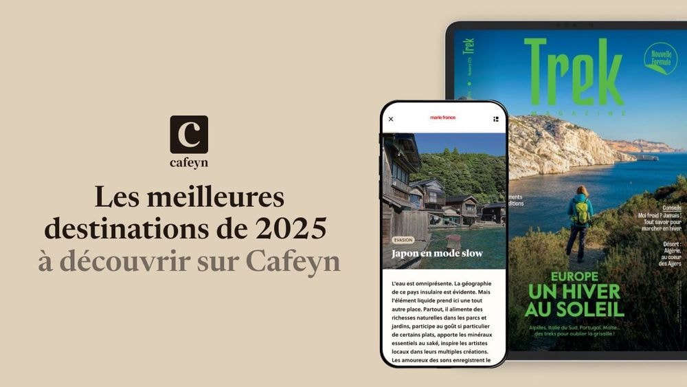Les meilleures destinations de 2025 à découvrir sur Cafeyn