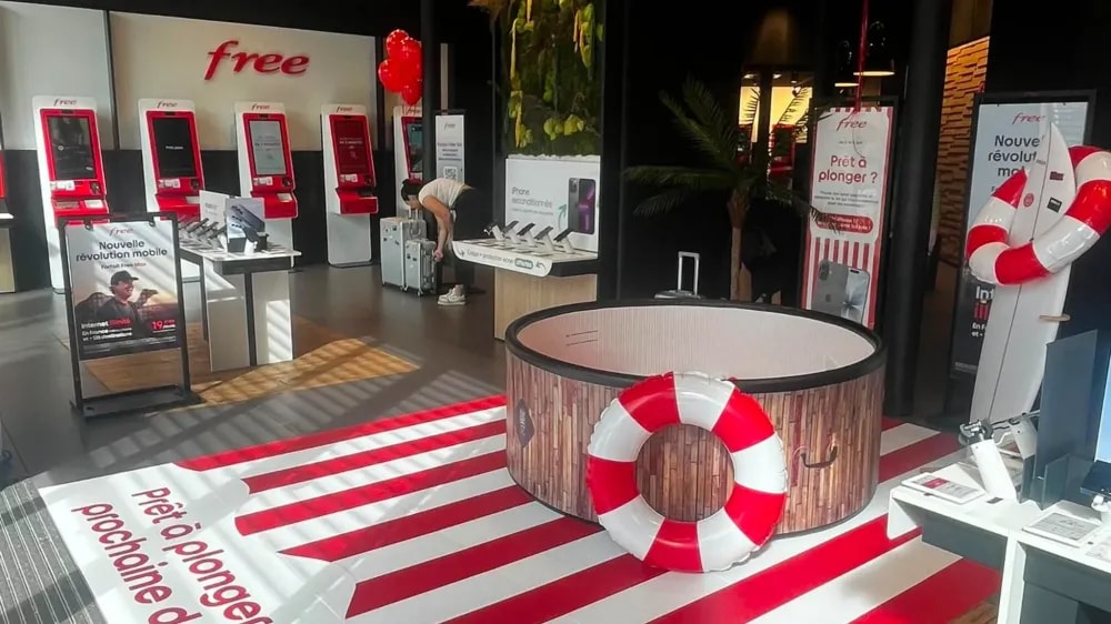 Boutique Free Paris République : tentez de gagner un iPhone 17, les 5 et 6 juin 2026