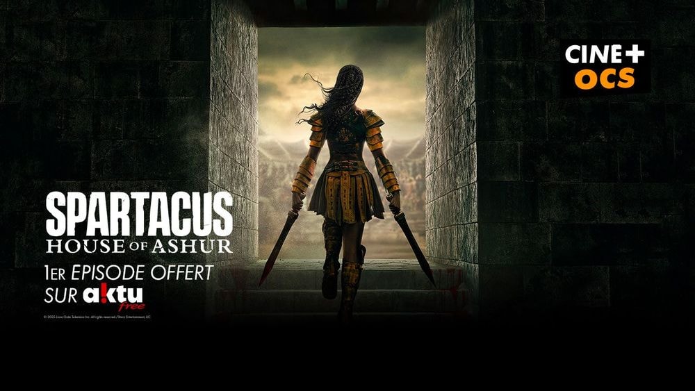 Spartacus : House of Ashur en clair sur Aktu Free jusqu’au 12 décembre 2025