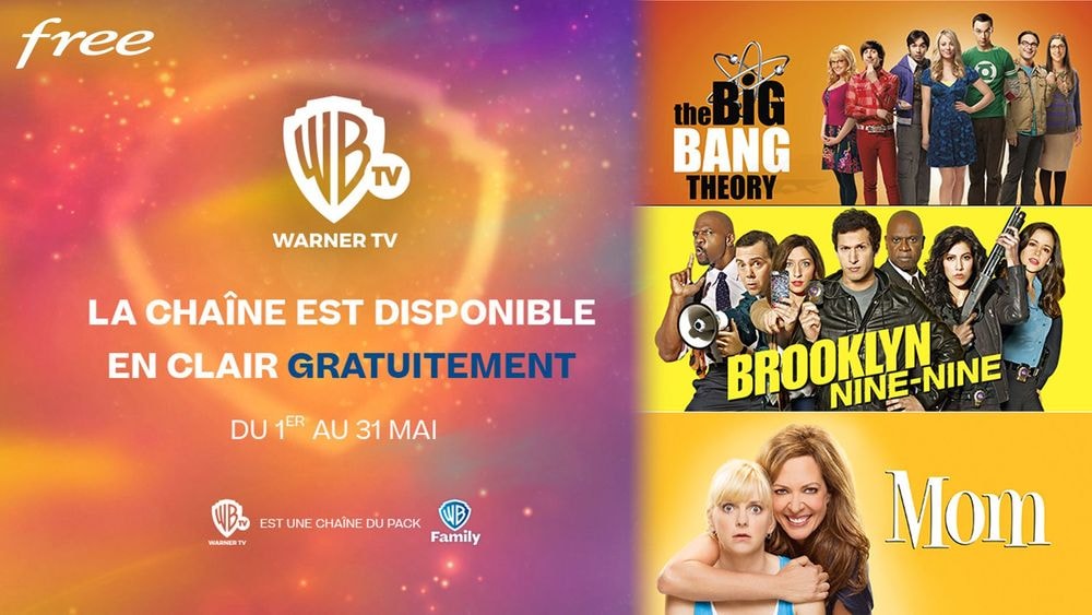 Warner TV en clair sur Free TV jusqu'au 30 juin 2026 : cap sur les comédies cultes