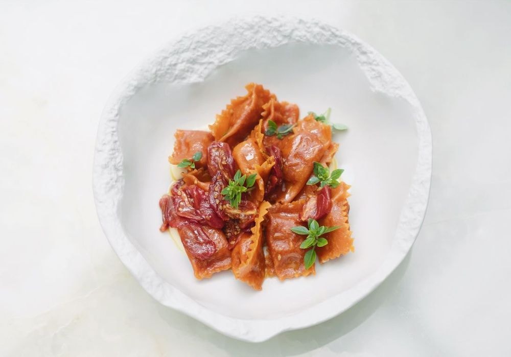 Al dente et succulents : les dumplings tomate et parmesan de Simone Zanoni