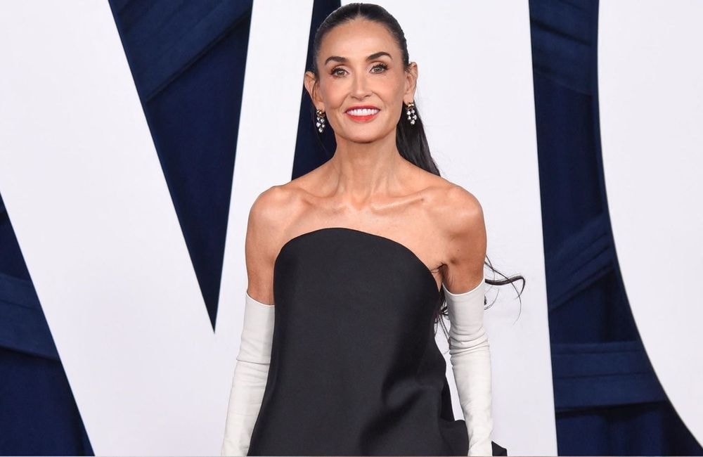Demi Moore : et si sa queue-de-cheval graphique était le meilleur atout lift après 50 ans ?