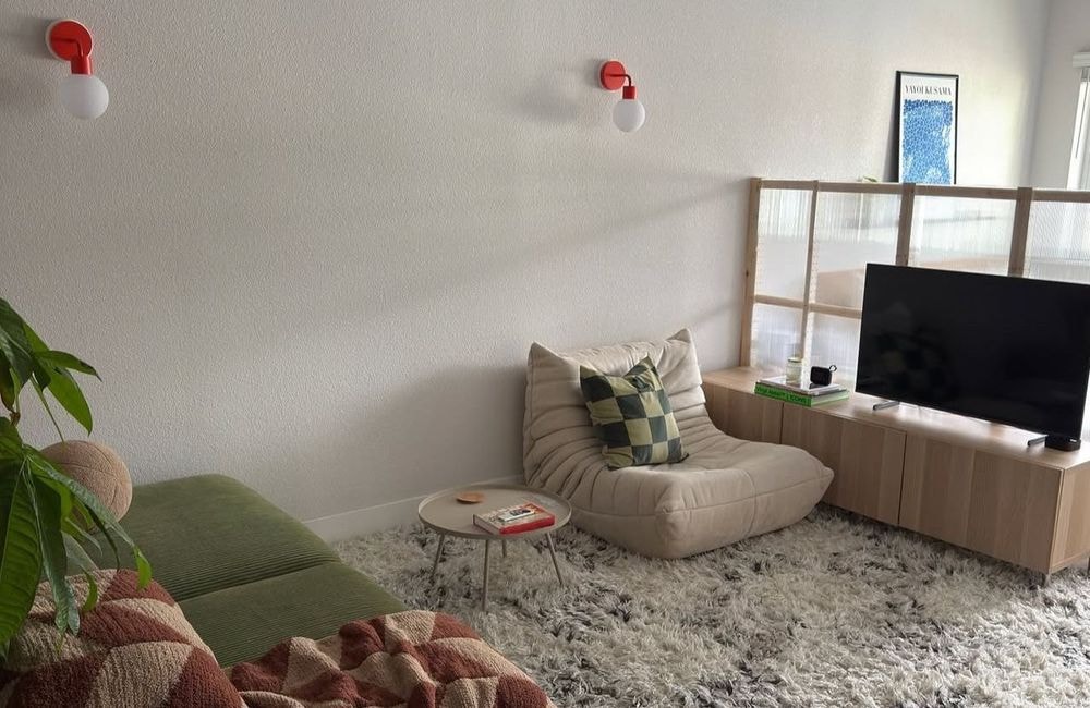 Voici l'astuce parfaite pour aménager un studio sans cloisonner