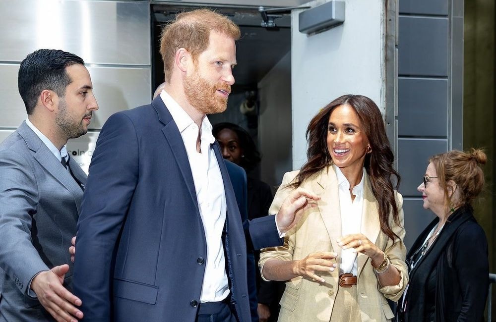 Meghan Markle adopte le tailleur en lin, parfait pour les beaux jours