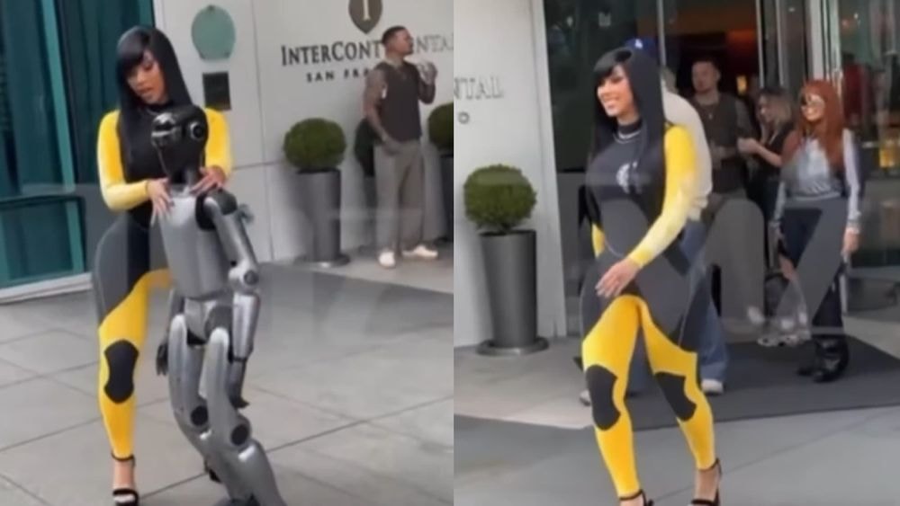 Cardi B : sa danse pour un robot ne se passe pas comme prévu, regardez !