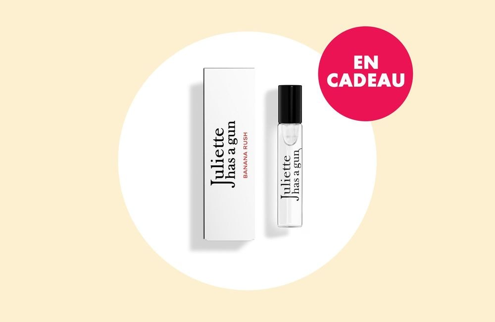 En cadeau avec votre magazine ELLE : Banana Rush, la nouvelle fragrance de Juliette has a gun