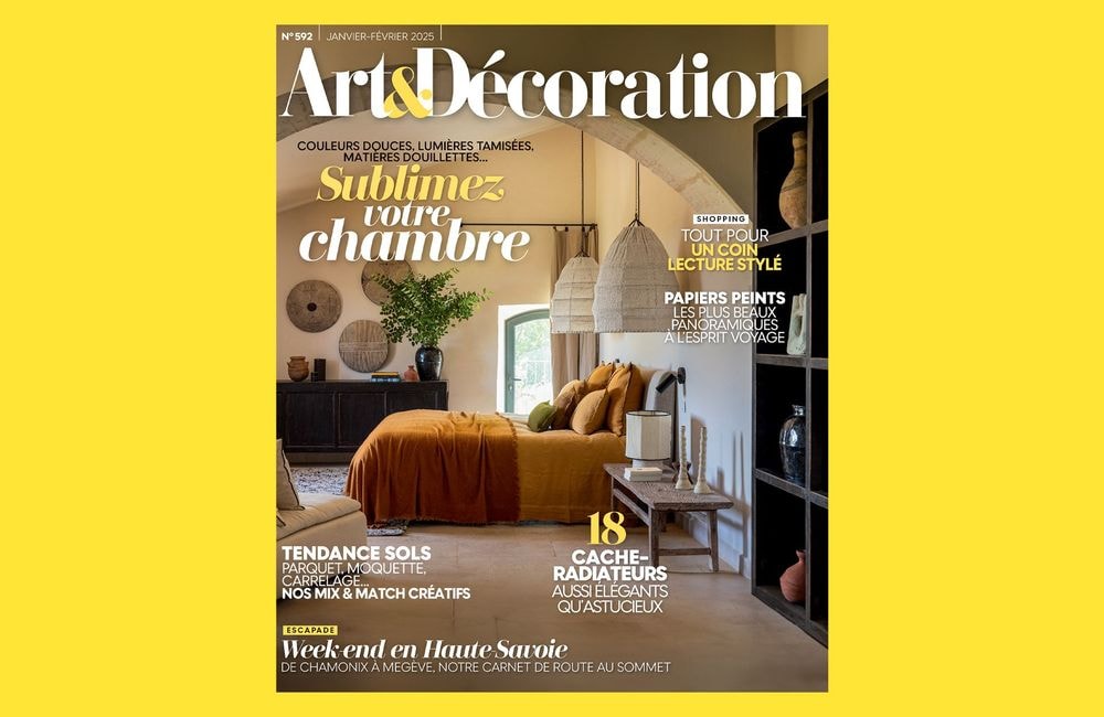Chic et chaleureux : Le nouveau Art & Décoration est en kiosque