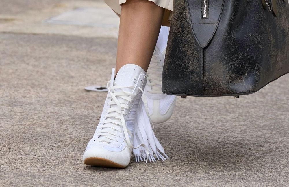 Sur les podiums, les baskets montantes sont de nouveau plébiscitées