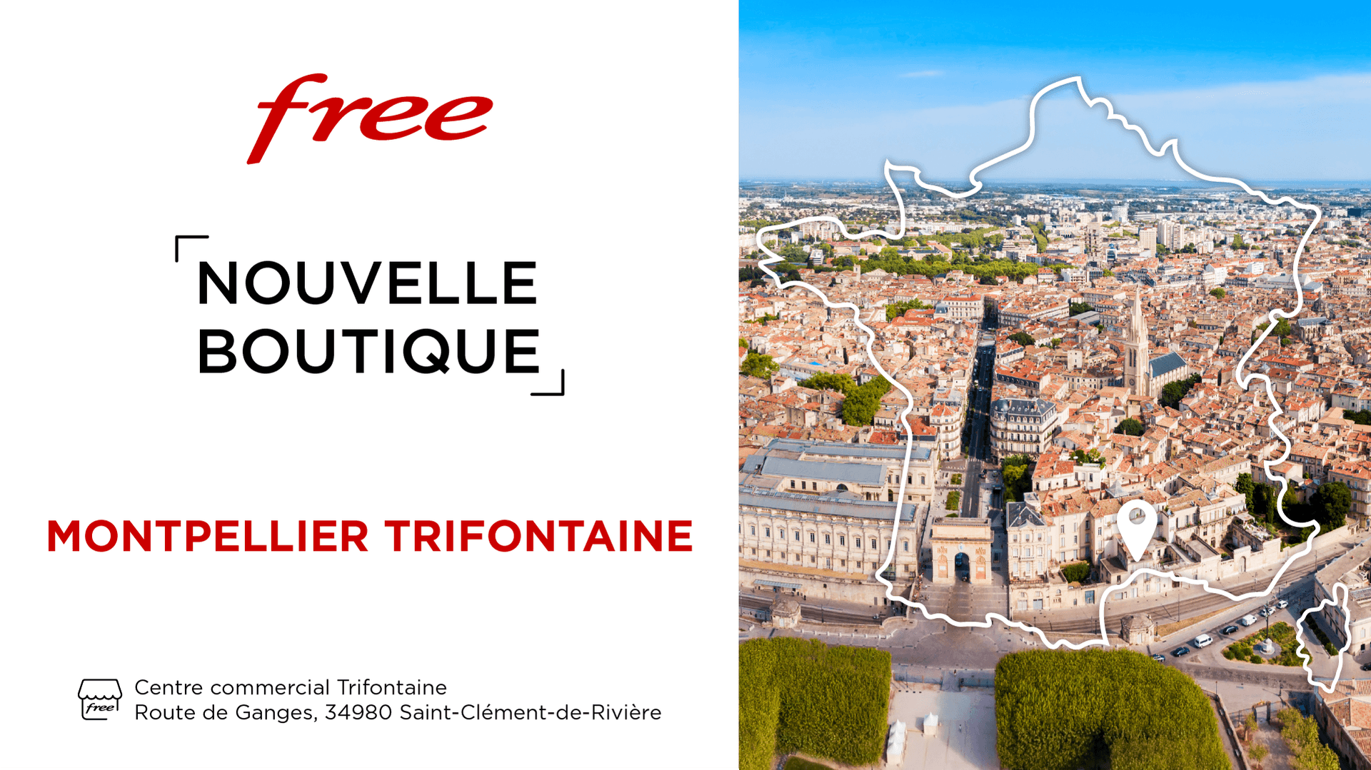 Boutique Free : découvrez la nouvelle boutique de Montpellier