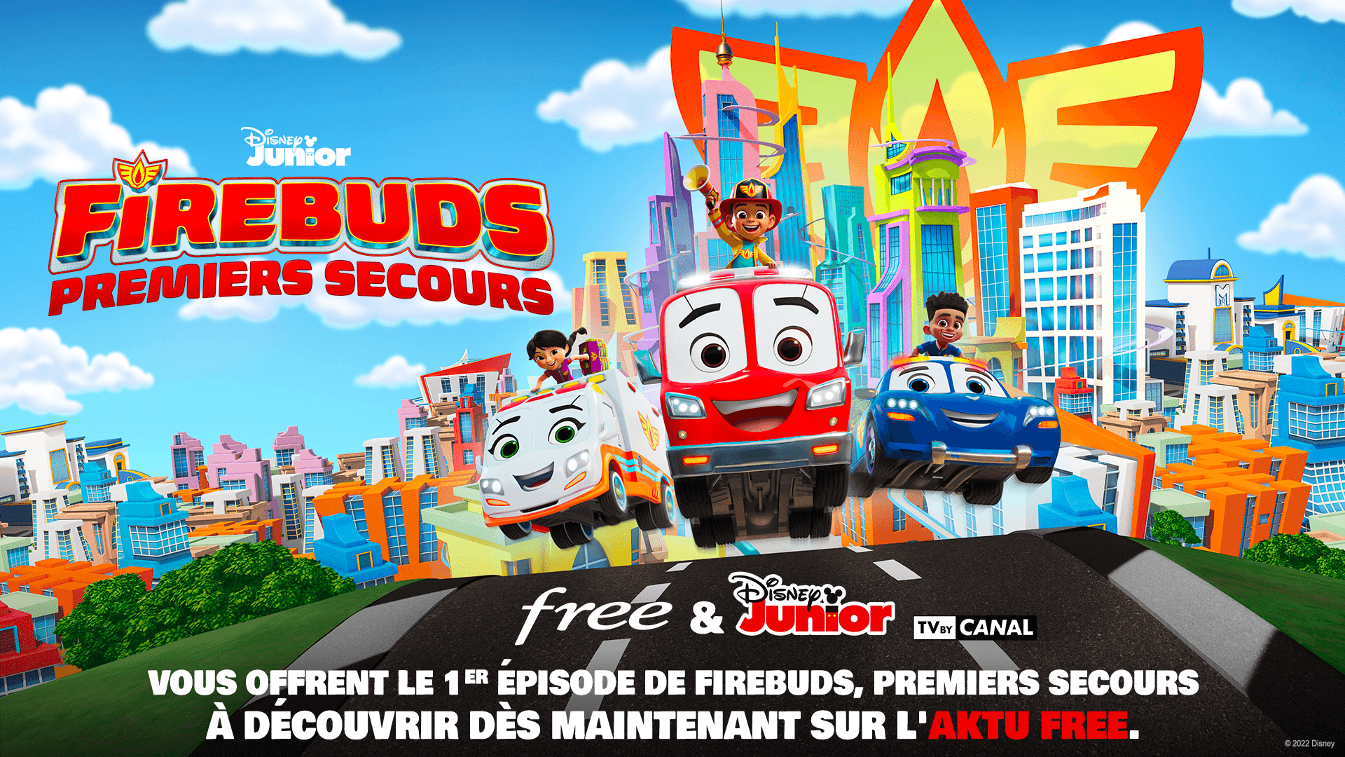Freebox TV : Profitez du 1er épisode offert de la série pour enfants « Firebuds, Premiers Secours »