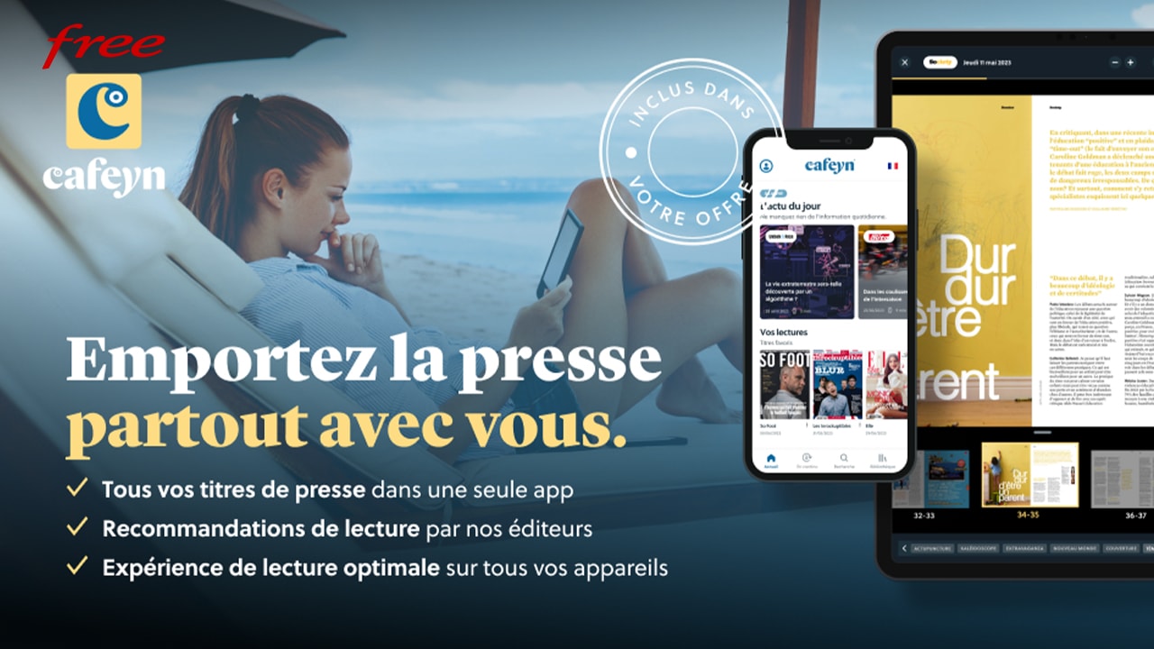 Besoin de décompresser ? Plongez dans votre univers favori avec la presse de Cafeyn !