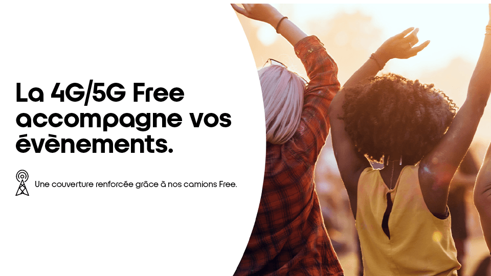 Free : des camions hyperconnectés pour des événements inoubliables