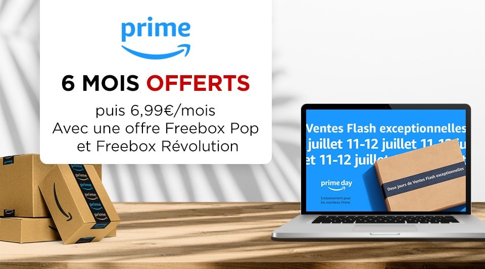 Prime Day : accédez à des Ventes Flash exclusives avec votre avantage Prime 6 mois offert !