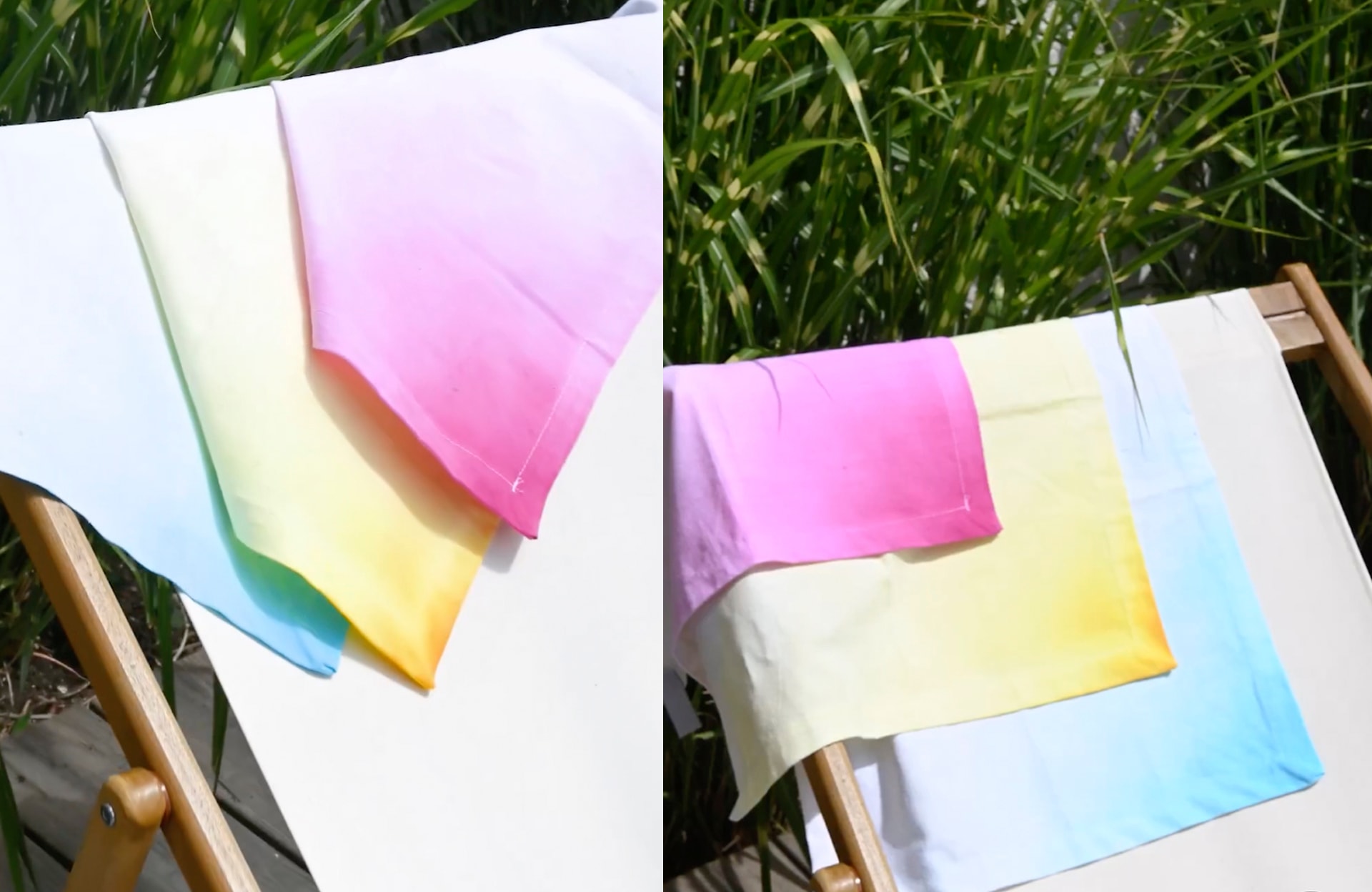 Customiser des serviettes en tissu en 5 minutes avec La Redoute Intérieurs