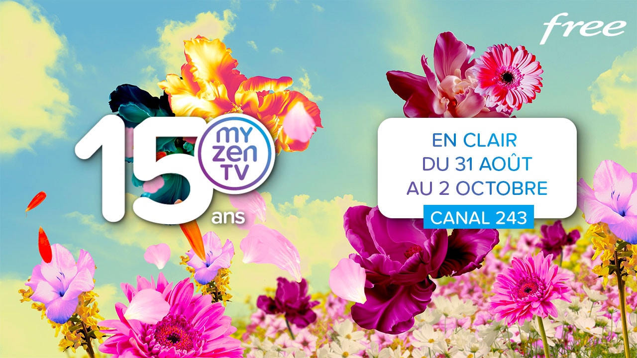 Freebox TV : profitez de MyZen TV en clair en septembre !