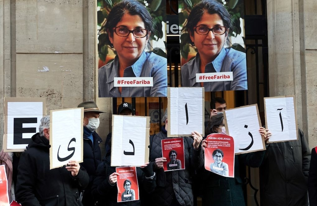 Fariba Adelkhah, retenue en Iran depuis 2019, est de retour en France
