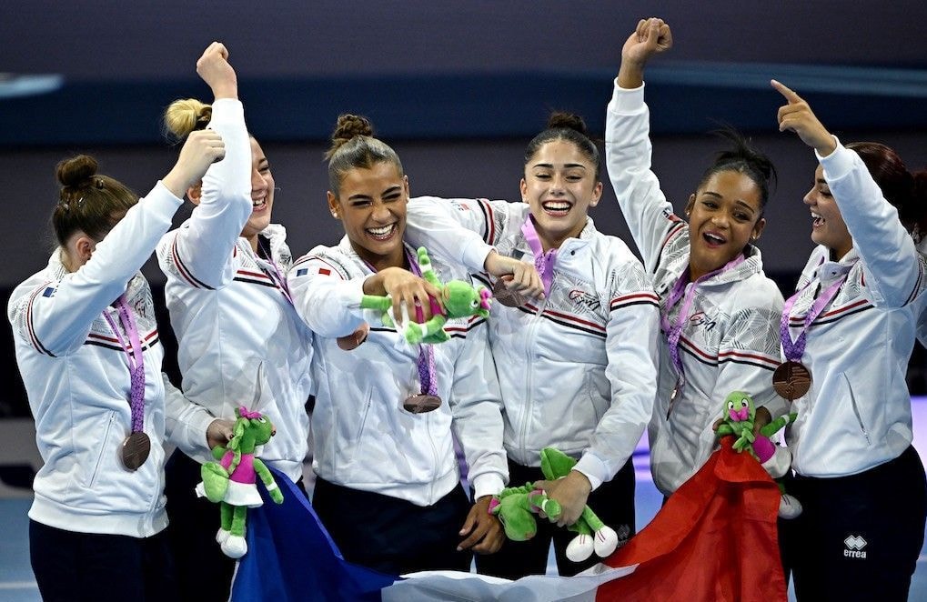 Mondiaux de gymnastique : les Bleues décrochent le bronze par équipe